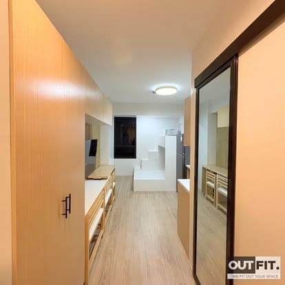 Studio Unit with Balcony Fit-Out at BLOQ 2 Sikatuna